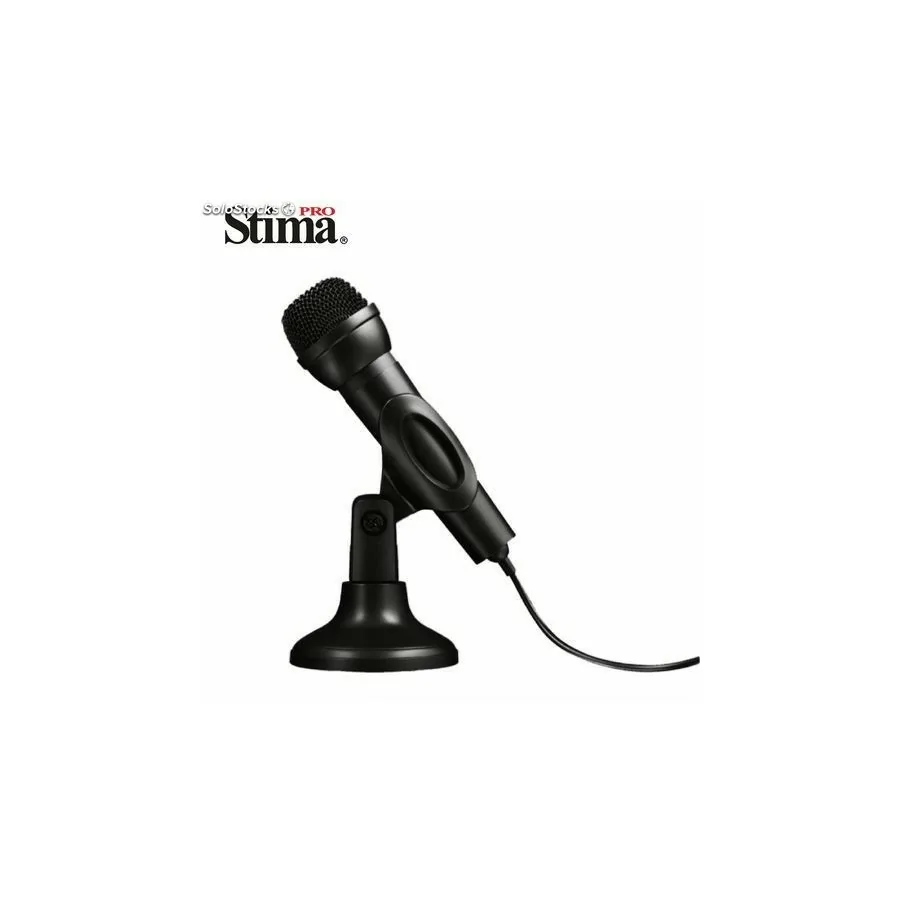Microfono Stima Con Jack 3.5/6.5 SMD-6354 Negro