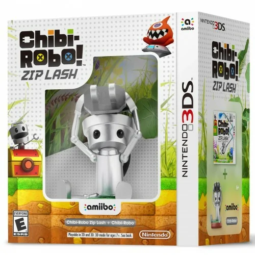 Juego / Chibi Robo Zip Lash + Amiibo / Nintendo 3Ds