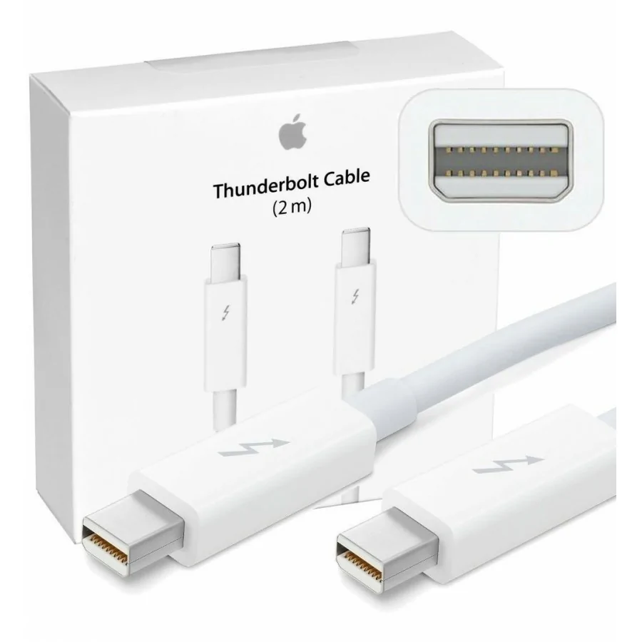 Cable Apple Thunderbolt MD861ZM 2MT Blanco