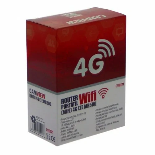 Router Wifi Portátil Camview CV0171 4G Mifi LTE