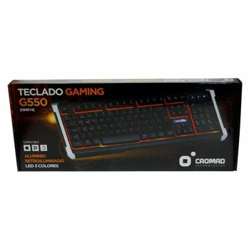 Teclado Gaming Cromad CR0818 G550 Aluminio
