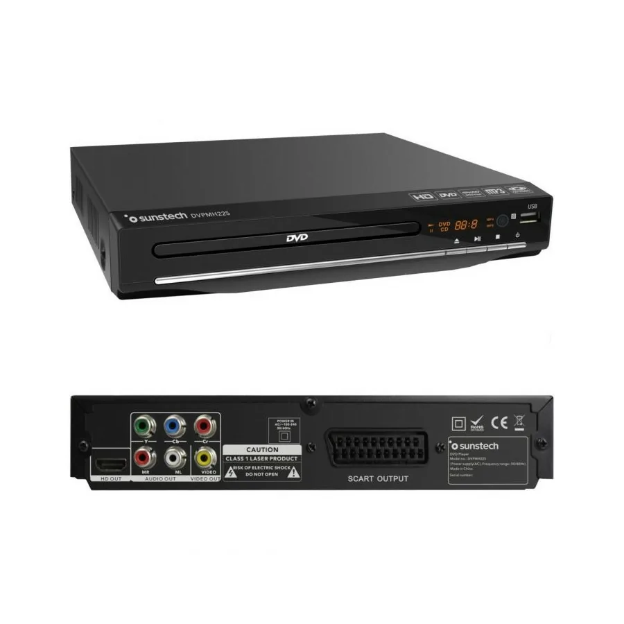 Reproductor DVD Sunstech DVD-225 HDMI