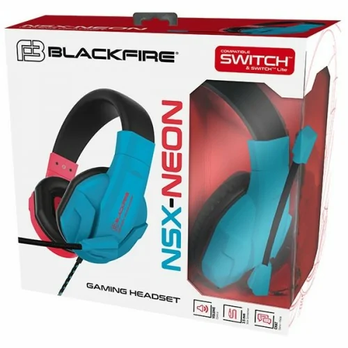 Auriculares Blackfire NSX-NEON Nintendo Switch Neon