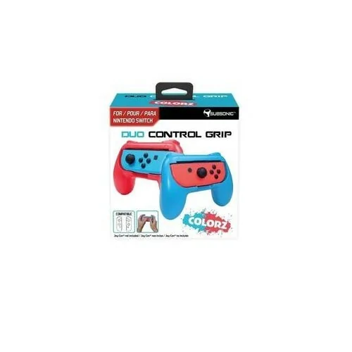Duo Control Grip Subsonic Colorz Nintendo Switch Blue Red