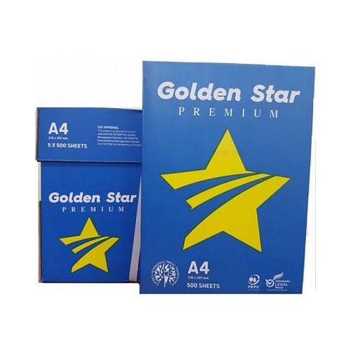 PAPEL GOLDEN STAR PREMIUM A4 /500 HOJAS/FOLIO