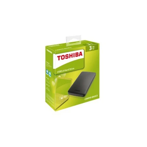 Toshiba Canvio Basics 2.5" 3TB disco duro externo 3000 GB Negro