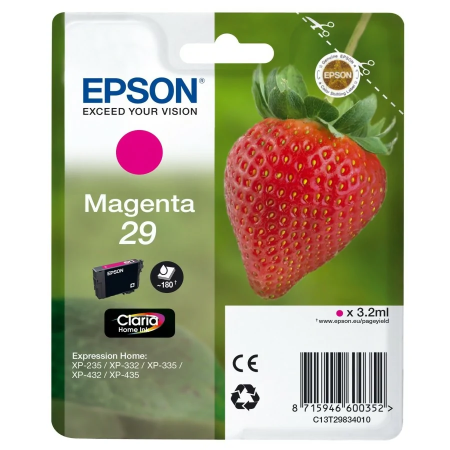 Epson Strawberry 29 M cartucho de tinta 1 pieza(s) Original