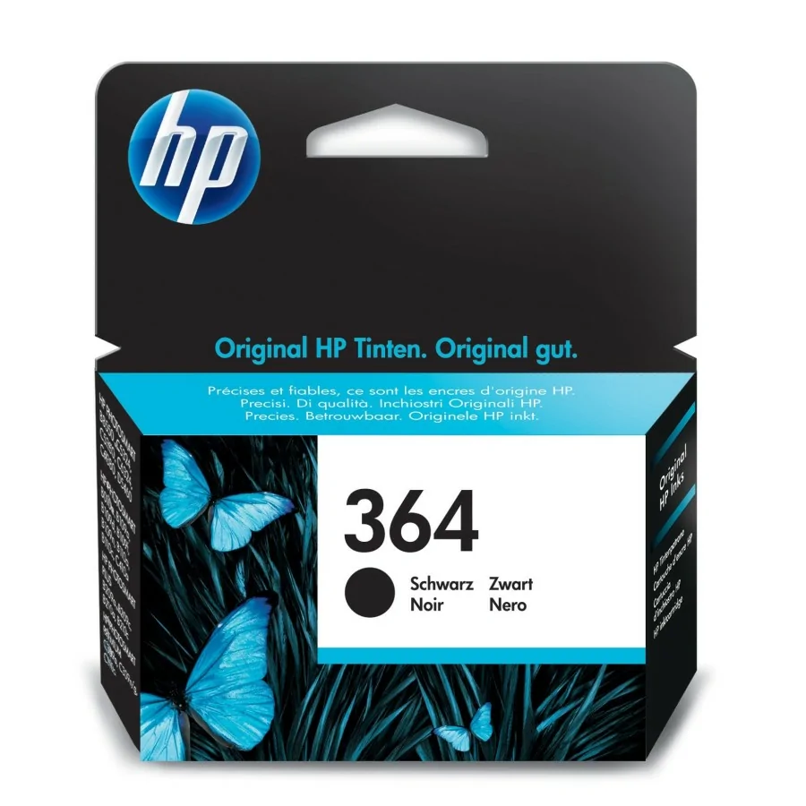 HP Cartucho de tinta original 364 negro