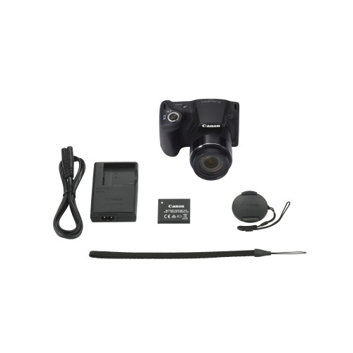 Canon PowerShot SX430 IS 1 2.3" Cámara puente 20,5 MP CCD 5152 x 3864 Pixeles Negro