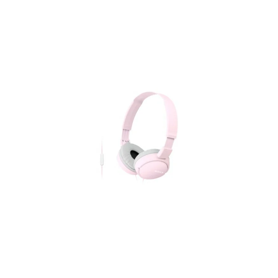 Sony MDR-ZX110AP Auriculares con cable y micrófono, color rosa