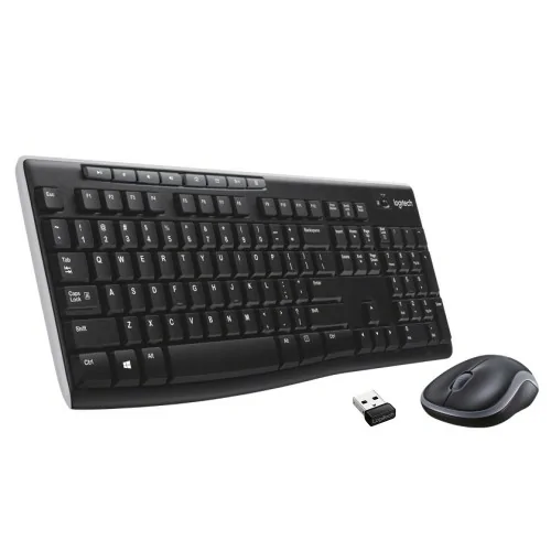 Logitech Wireless Combo MK270 teclado USB QWERTY Español Negro