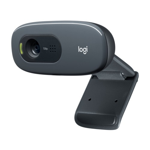 Logitech HD Webcam C270 cámara web 3 MP 1280 x 720 Pixeles USB 2.0 Negro
