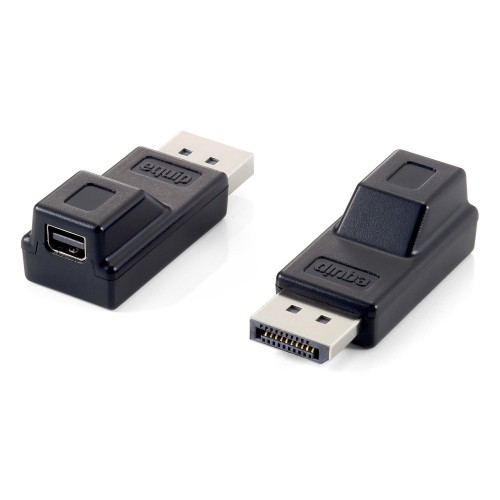 Equip 118916 cambiador de género para cable DisplayPort Mini DisplayPort Negro