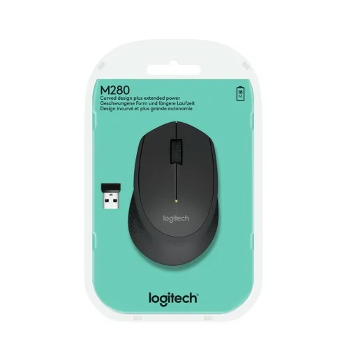 Logitech Wireless Mouse M280 ratón mano derecha RF inalámbrico