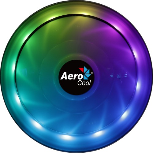 Aerocool Core Plus Procesador Enfriador 13,6 cm Negro, Blanco