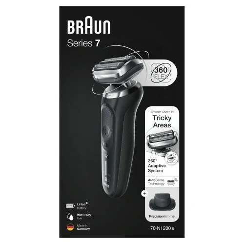Braun Series 7 70-N1200s Máquina de afeitar de láminas