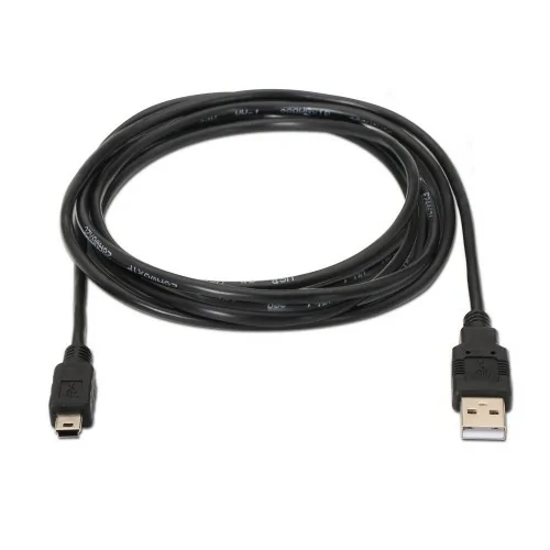 AISENS A101-0024 cable USB 1 m USB 2.0 USB A Mini-USB B Negro