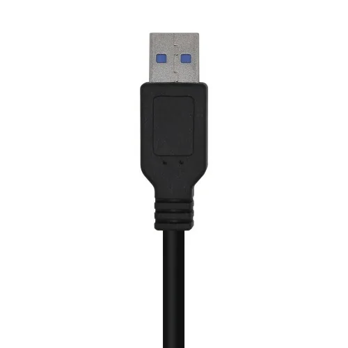 AISENS Cable USB 3.0, Tipo A/M-A/M, Negro, 1.0m