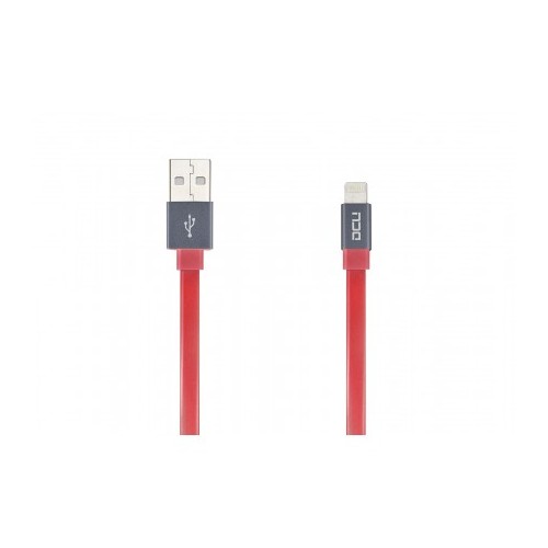Cable DCU Ligthing a USB 0.2M Iphone Ipad Rojo