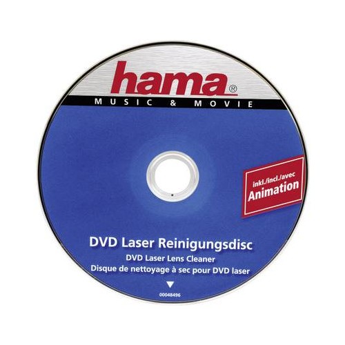 Dvd Limpiador Hama 48496 Laser Lens Cleaner