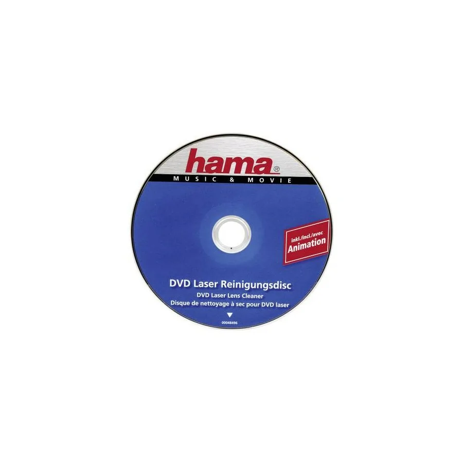Dvd Limpiador Hama 48496 Laser Lens Cleaner