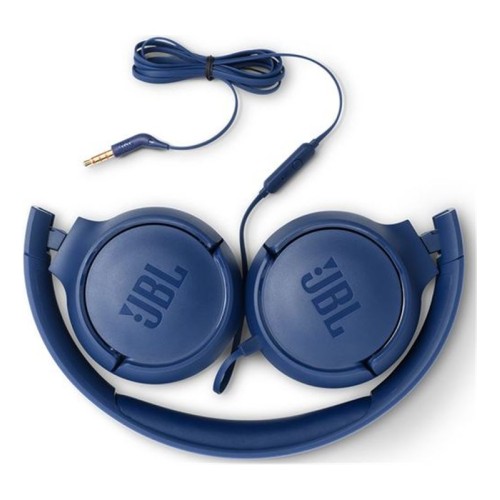 Auriculares JBL T500 Mic Blue