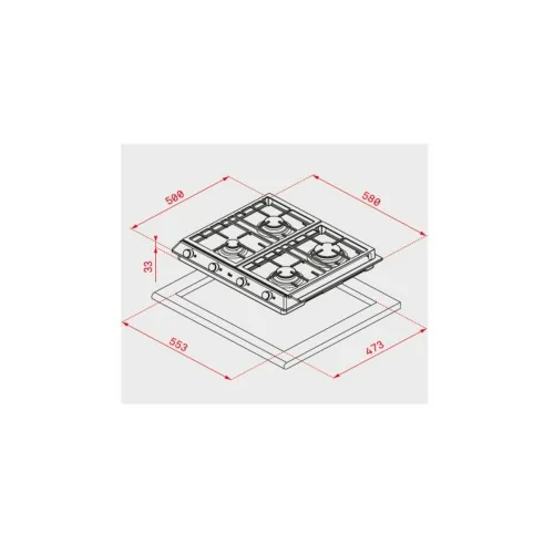 Teka EX 60 1 3G AI AL DR BUT Acero inoxidable Integrado