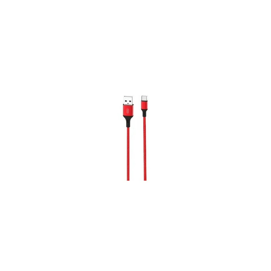Cable XO NB143 USB A Tipo-C 1M Rojo