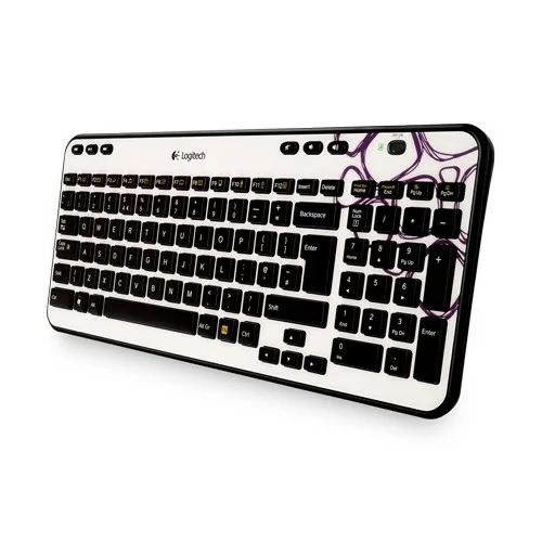 Logitech K360 NSEA Purple Pebbles teclado RF inalámbrico