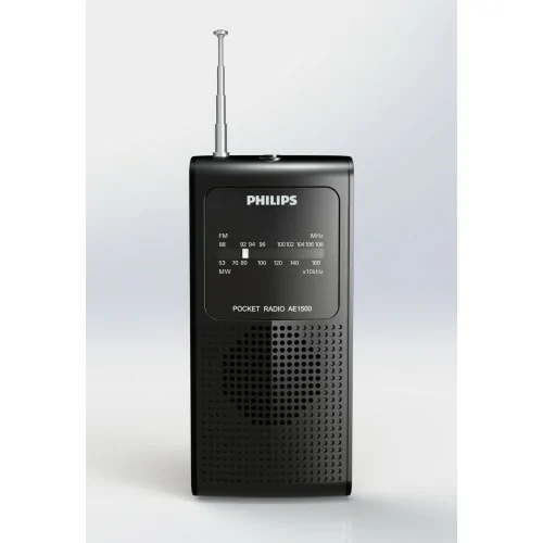 Philips AE1500/37 radio Portátil Analógica Negro
