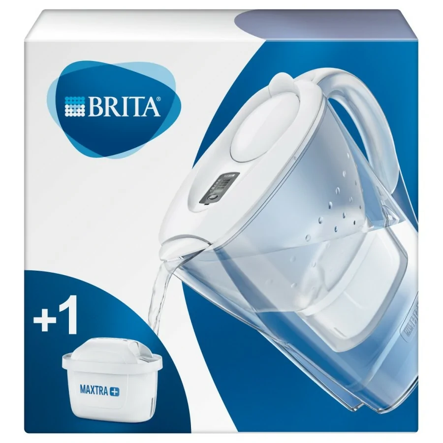 BRITA - Carafe filtrante - Marella Cool - Wit - 2,4L + 12