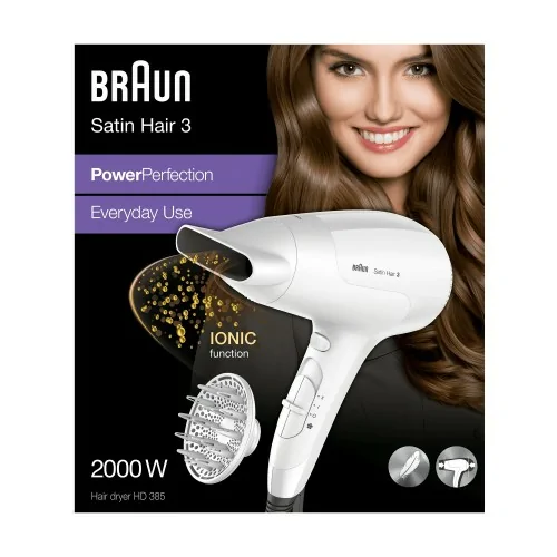Braun Satin Hair 3 2000 W Blanco