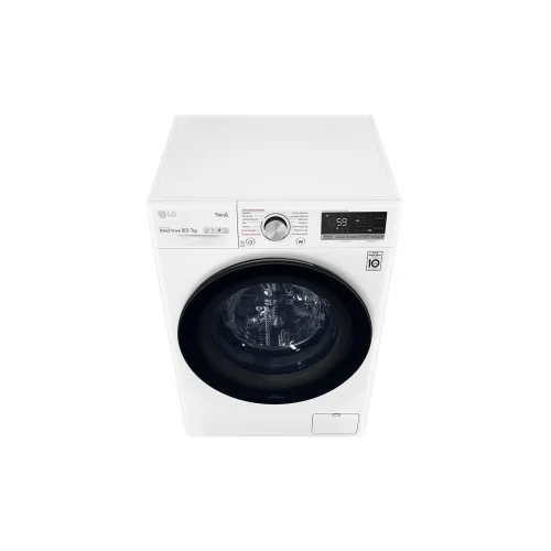 LG F4DV5010SMW lavadora-secadora Independiente Carga frontal