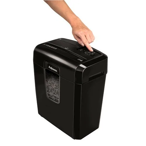 Fellowes 8С triturador de papel Corte cruzado 22 cm Negro