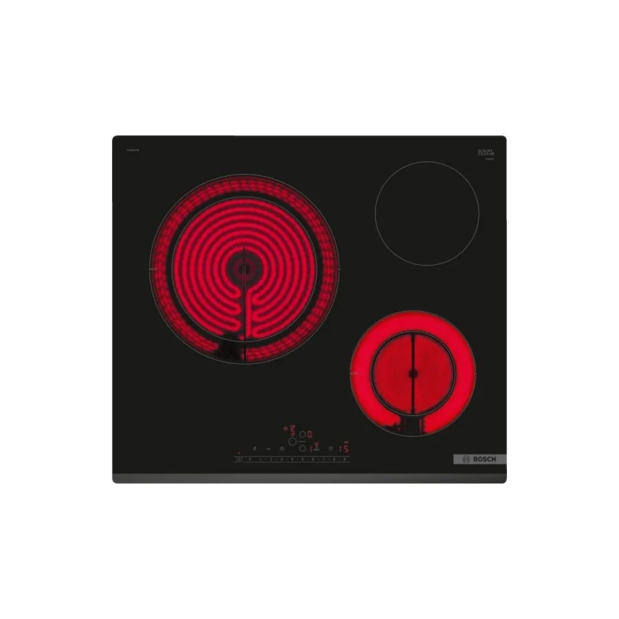Bosch Serie 6 PKK631FP8E hobs Negro Integrado 59.2 cm Cerámico
