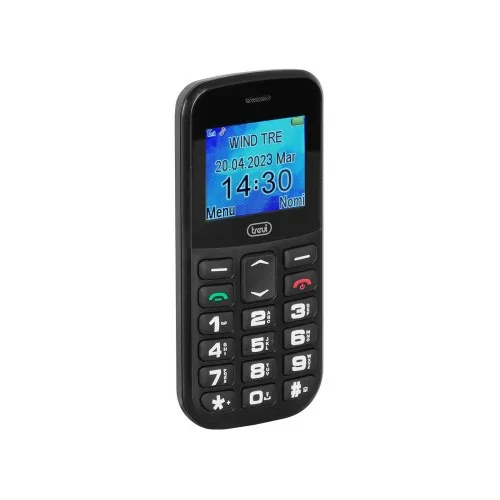 Trevi Max 20 4,5 cm (1.77") Negro Teléfono para personas mayores