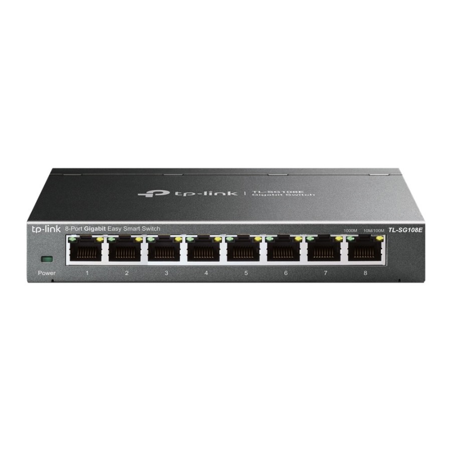 TP-Link TL-SG108E Gestionado L2 Gigabit Ethernet (10/100/1000)