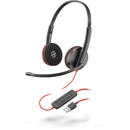 POLY Blackwire C3220 Auriculares Alámbrico Diadema