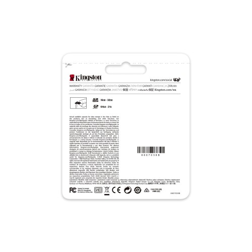 Kingston Technology Canvas Go! Plus 256 GB SD UHS-I Clase 10