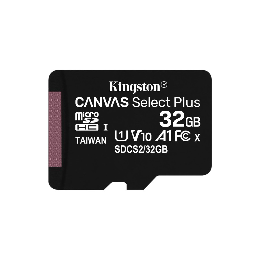 Kingston Technology Canvas Select Plus 32 GB MicroSDHC UHS-I Kingston Technology Canvas Select Plus 32 GB MicroSDHC UHS-I