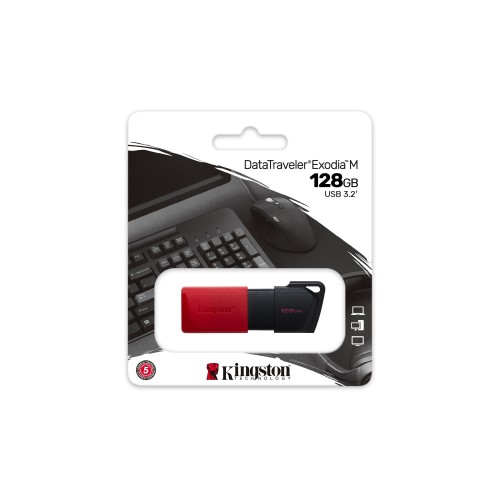 Kingston Technology DataTraveler Exodia M unidad flash USB 128