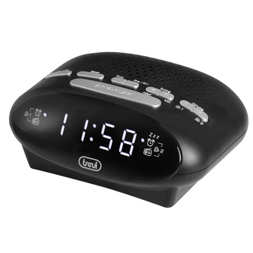 Trevi RC 821 D Reloj despertador digital Negro