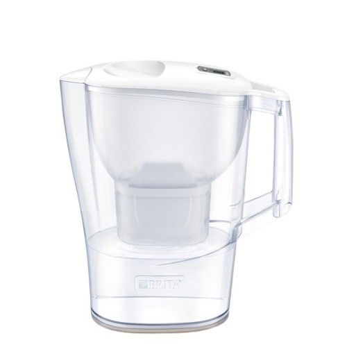 Brita Aluna Filtro de agua para jarra 2,4 L Transparente, Blanco