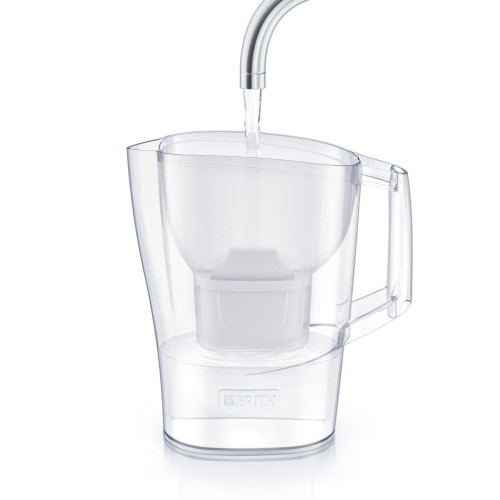 Brita Aluna Filtro de agua para jarra 2,4 L Transparente, Blanco