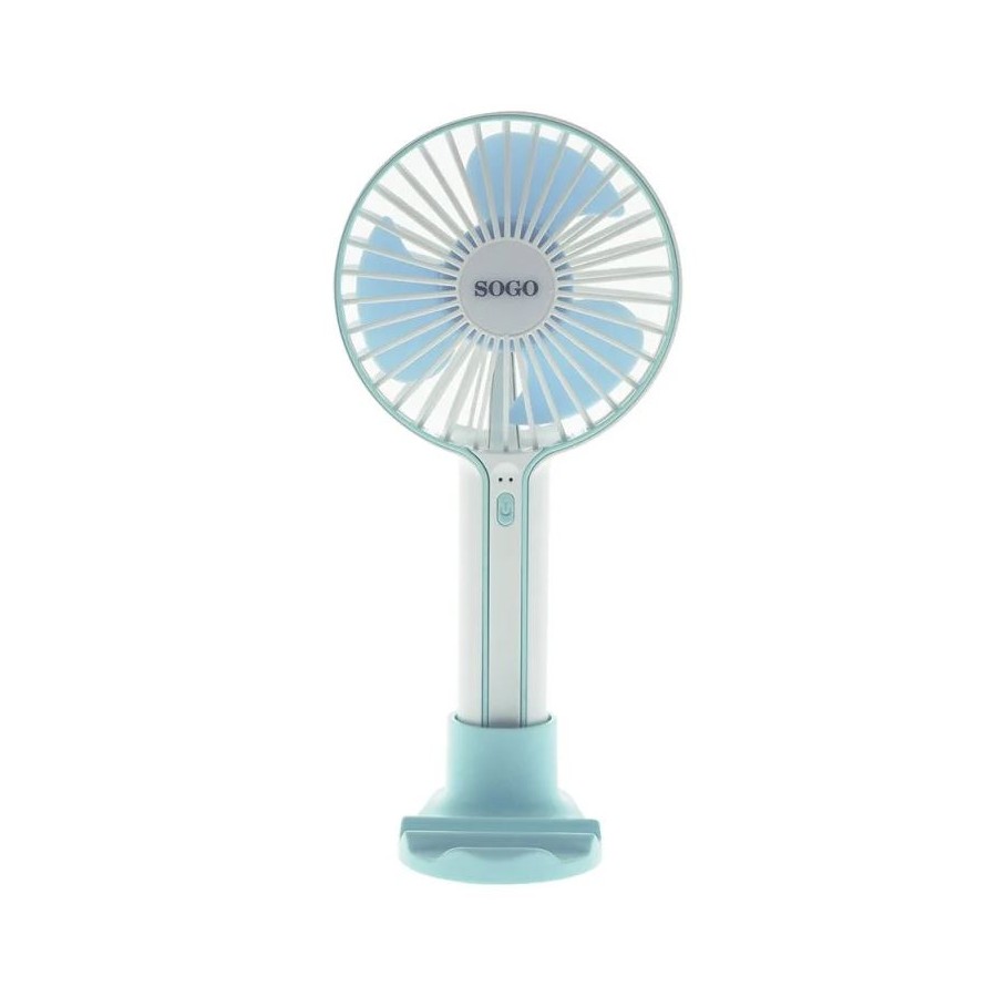 VENTILADOR DE MANO SOGO SS-21420 P RECARGABLE 4W