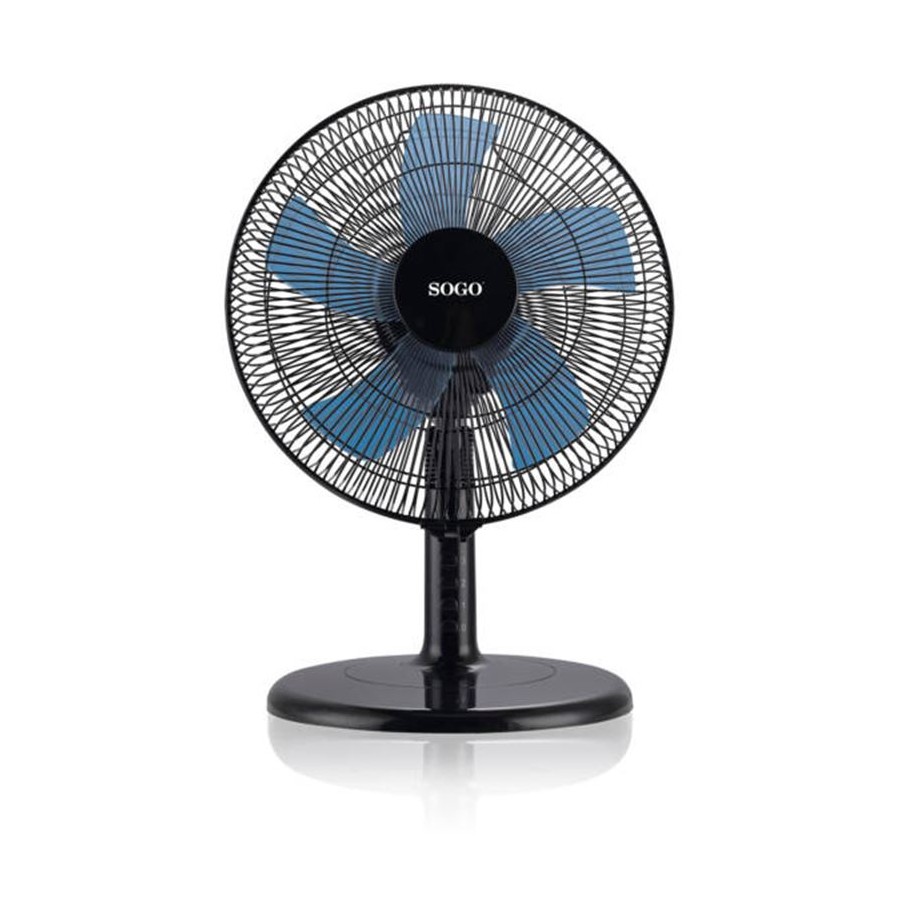 VENTILADOR DE MESA SOGO SS-21440 /30CM/45W/NEGRO