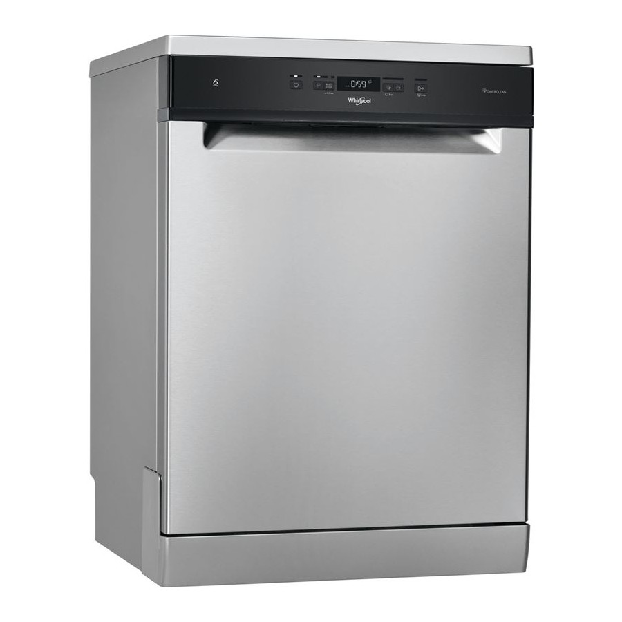 LAVAVAJILLA WHIRLPOOL WFC3C33PFX 60CM 3 BAN D INOX