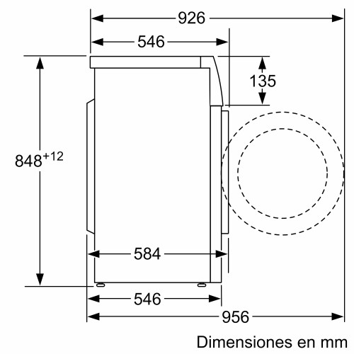 Bosch Serie 2 WAJ20061ES lavadora Carga frontal 7 kg 1000 RPM Blanco