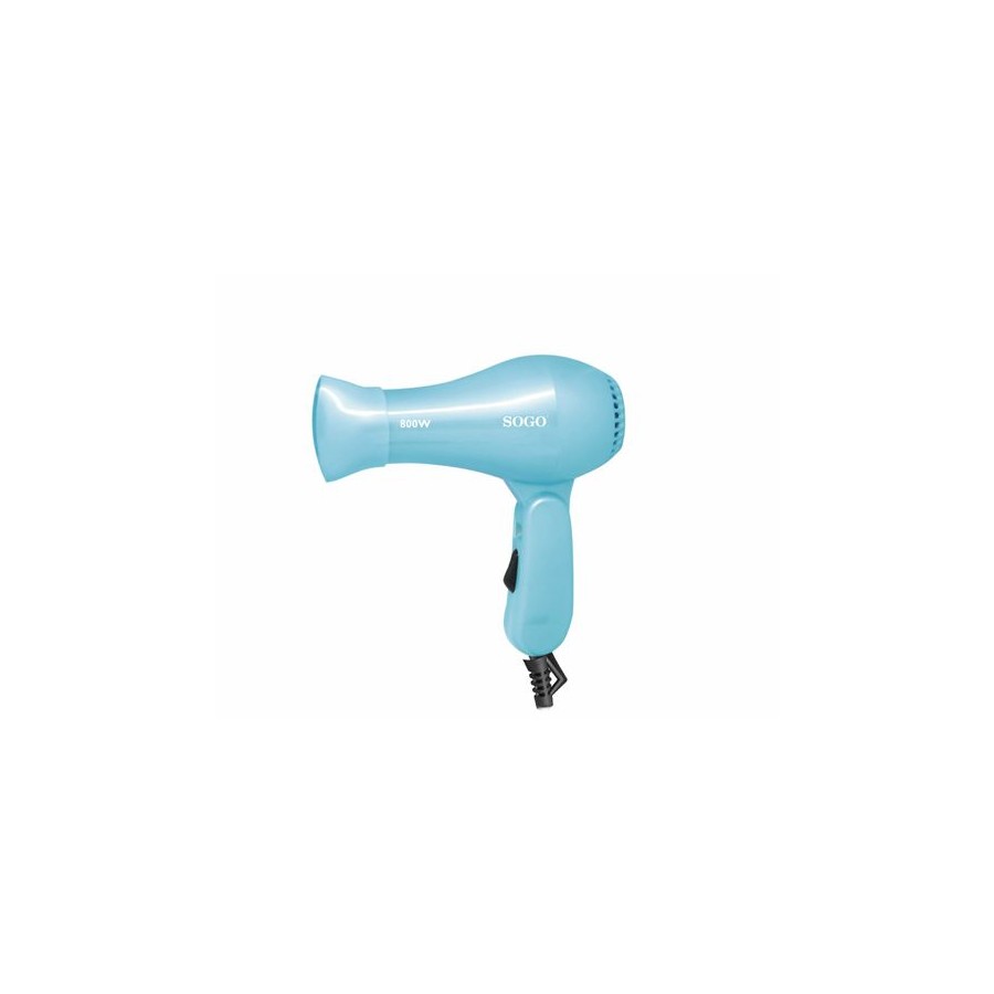 SECADOR DE PELO SOGO SS-3615-B PLEGABLE AZUL