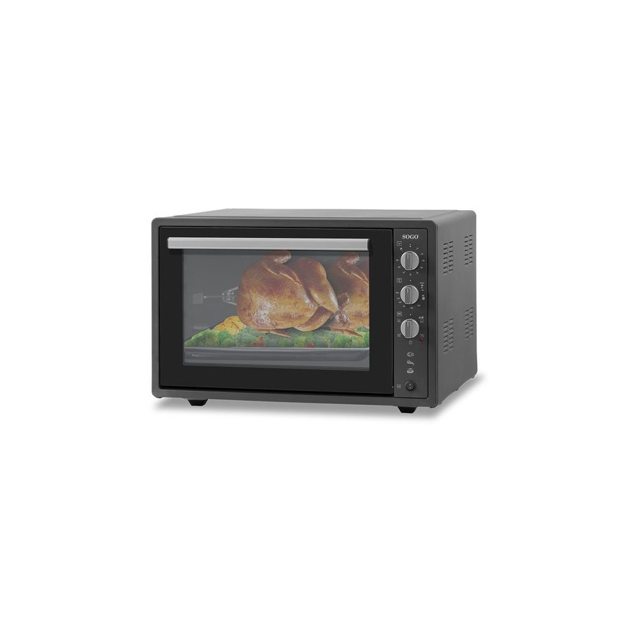 HORNO ELECTRICO SOGO SS-10570 70L 2000W NEGRO